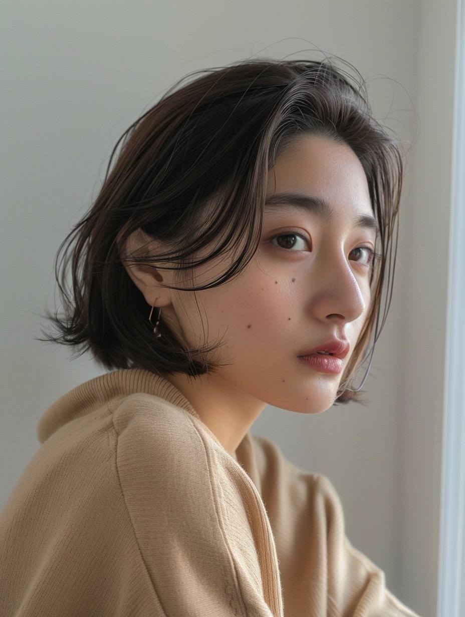 aiveeのショートボブスタイル
